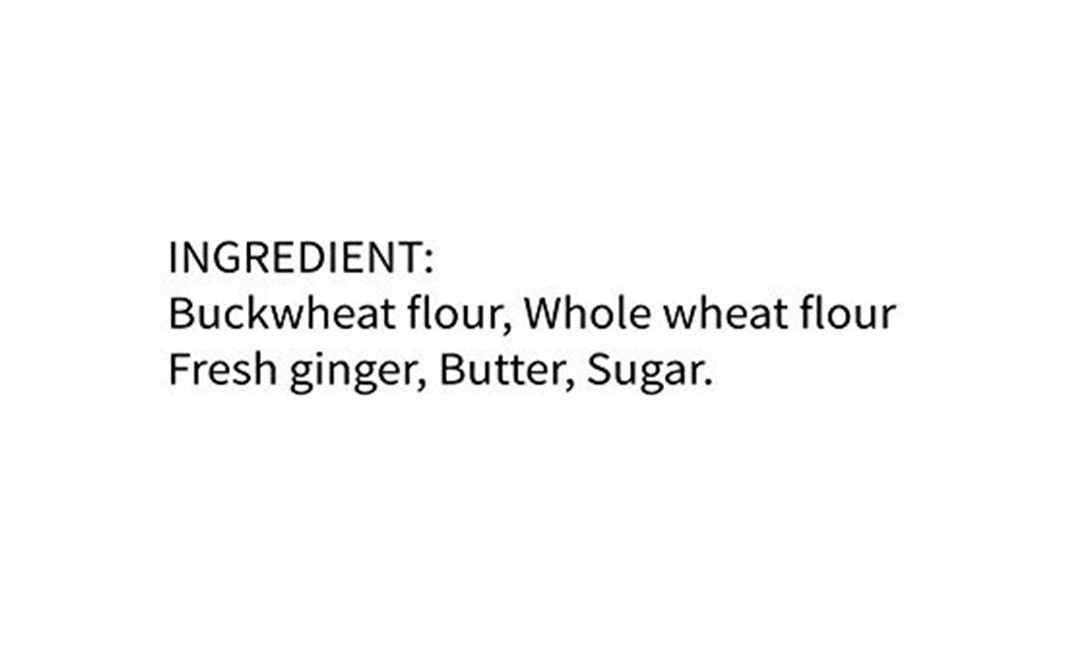 Happy Roots Buckwheat Gingersnaps    Pack  125 grams